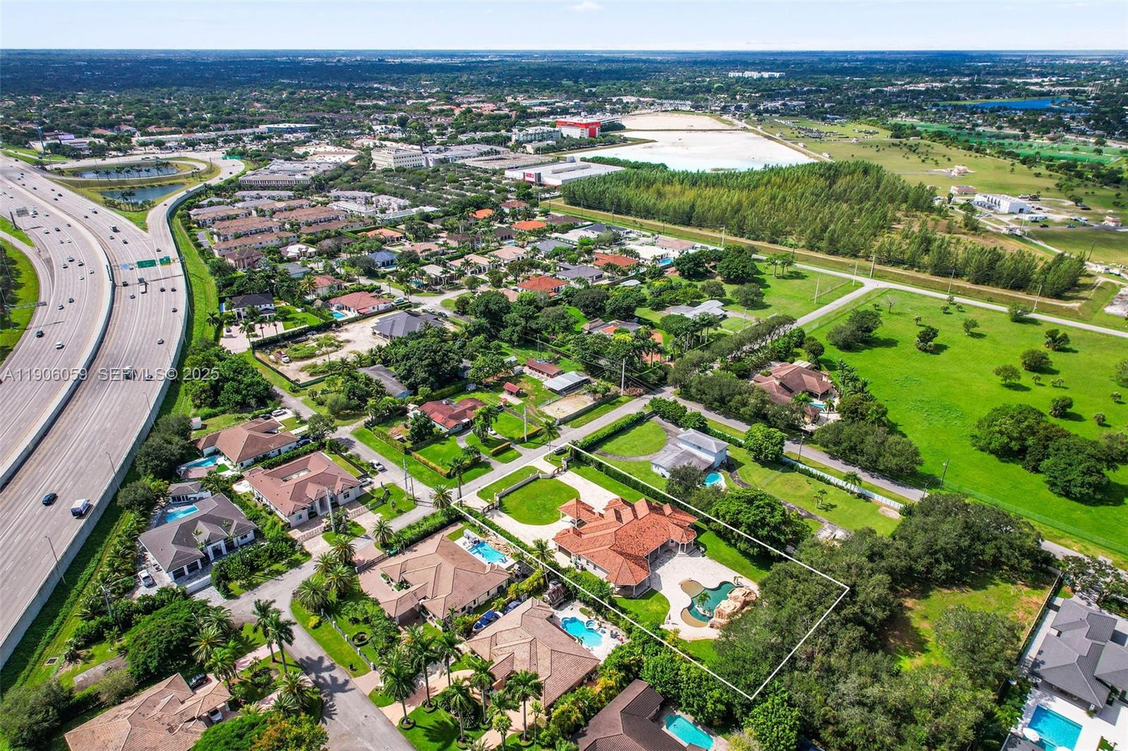 12175 Southwest 80th Street Miami, FL 33183 - Photo 59 of 61 an aerial view of multiple house