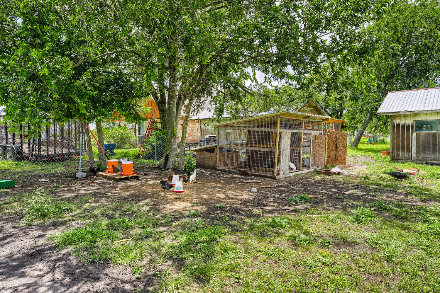 14520 Bois-D-Arc Road Manor, TX 78653 - Photo 15 of 21 a view of a small house in the back yard