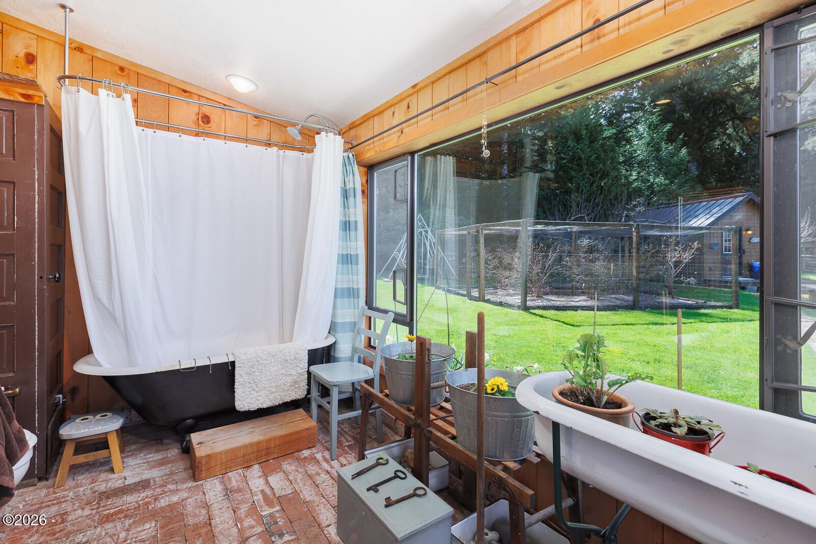 871 Old River Road Northeast Siletz, OR 97380 - Photo 39 of 86 Outdoor Bath overlooking Garden