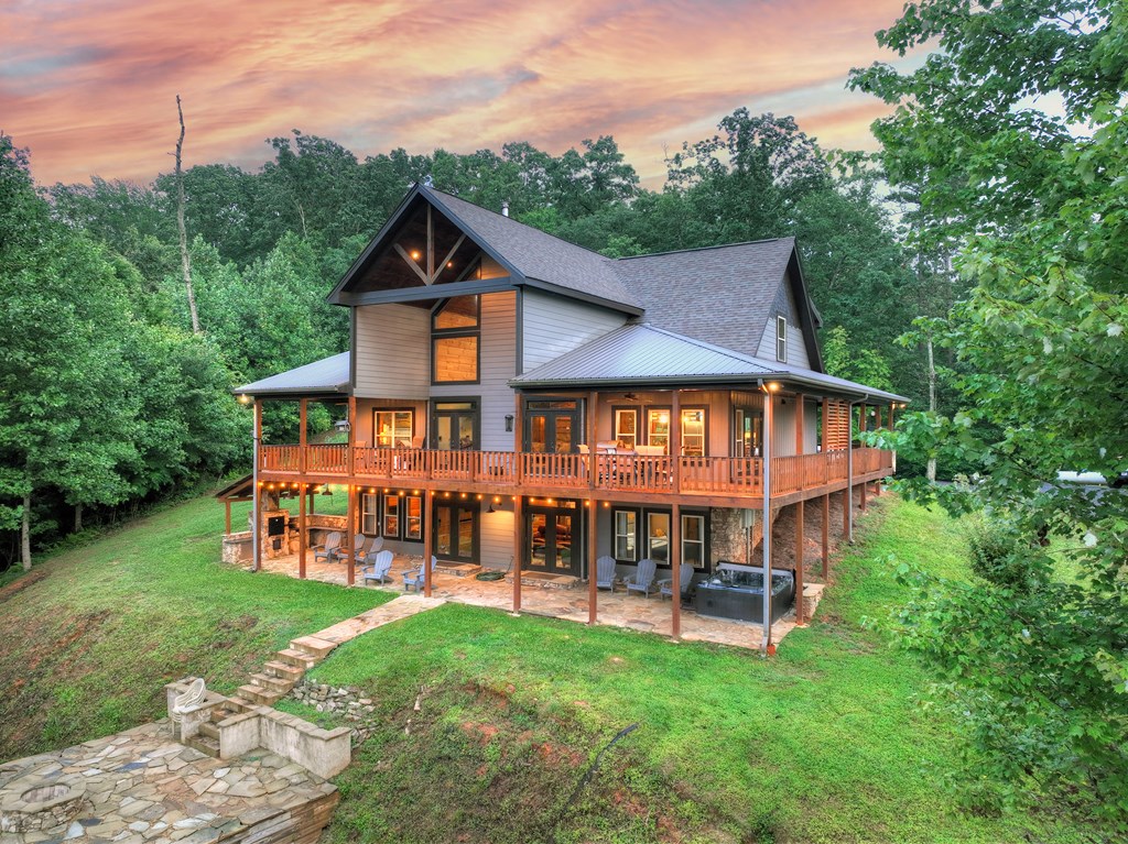 785 Wehunt Road Epworth, GA 30541 - Photo 53 of 73 a view of a house with a big yard and large trees