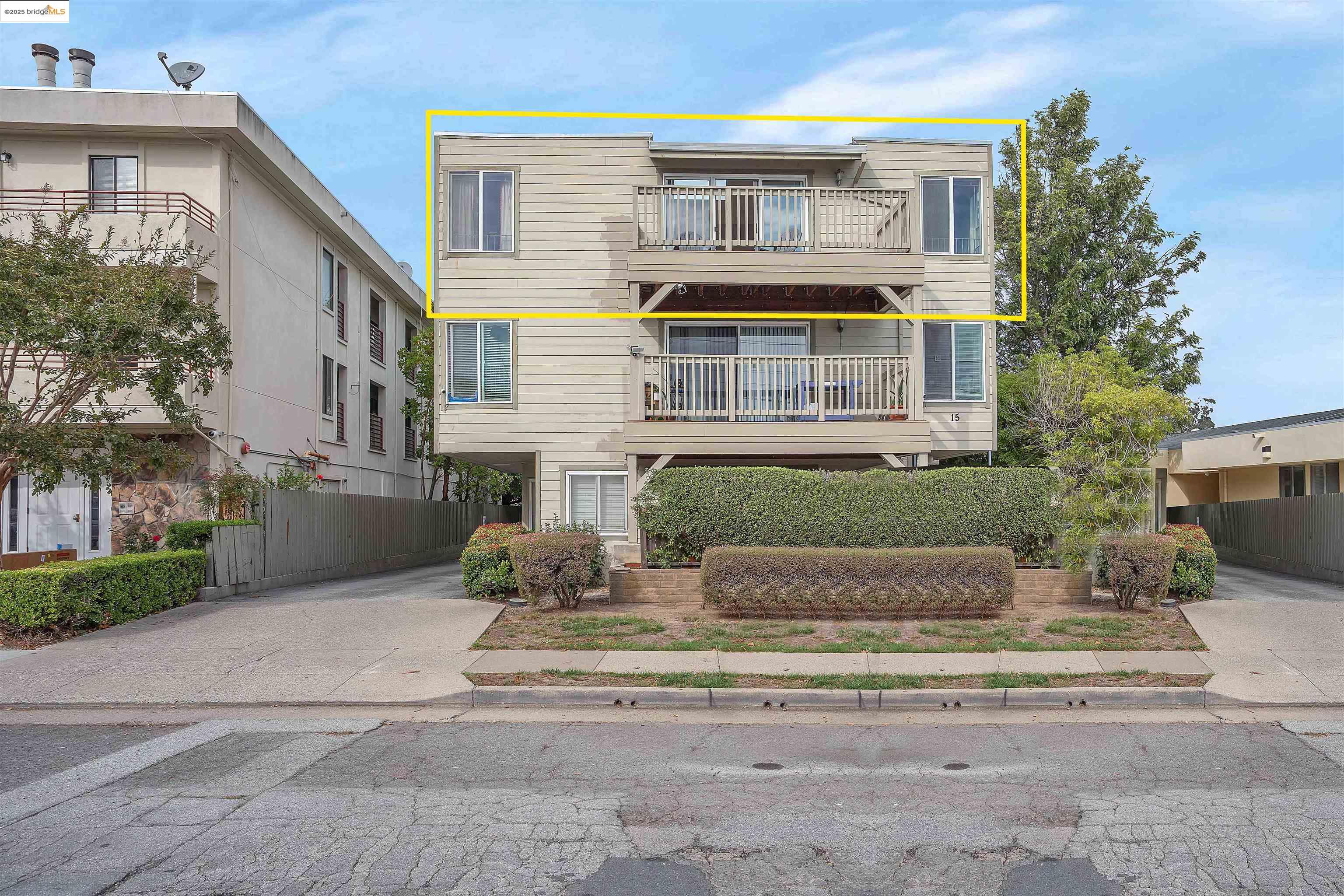 15 Mateo Avenue, Unit 7 Millbrae, CA 94030 - Photo 22 of 25 a front view of a house with garden