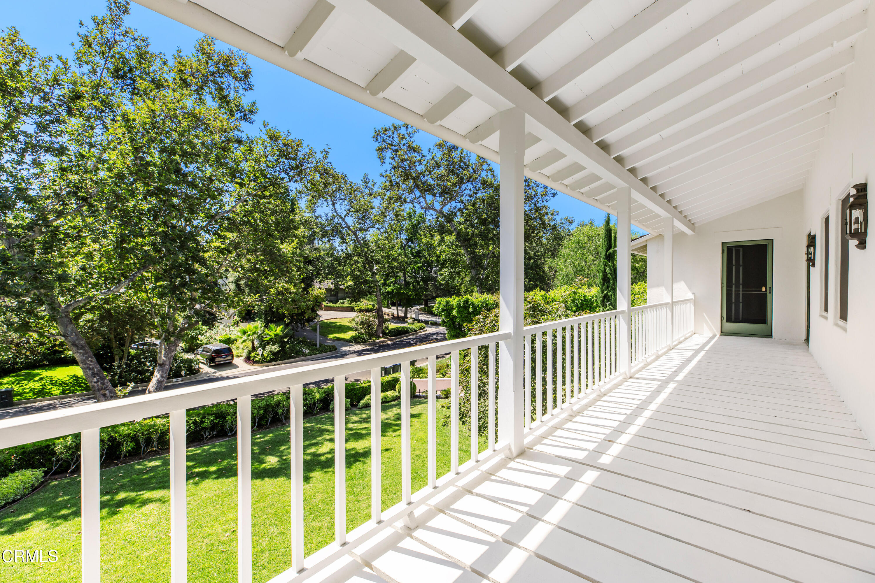 1184 Arden Road Pasadena, CA 91106 - Photo 32 of 62 a view of a balcony with wooden floor