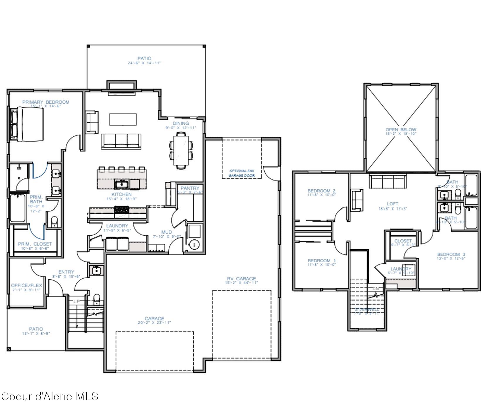 5945 West Moresby Avenue Rathdrum, ID 83858 - Photo 5 of 5 Copenhagen floor plan 2,533sqft