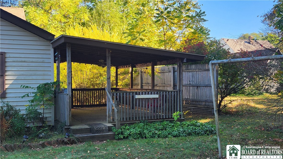 2323 5 Mile Road Allegany, NY 14706 - Photo 13 of 30 Back side of deck