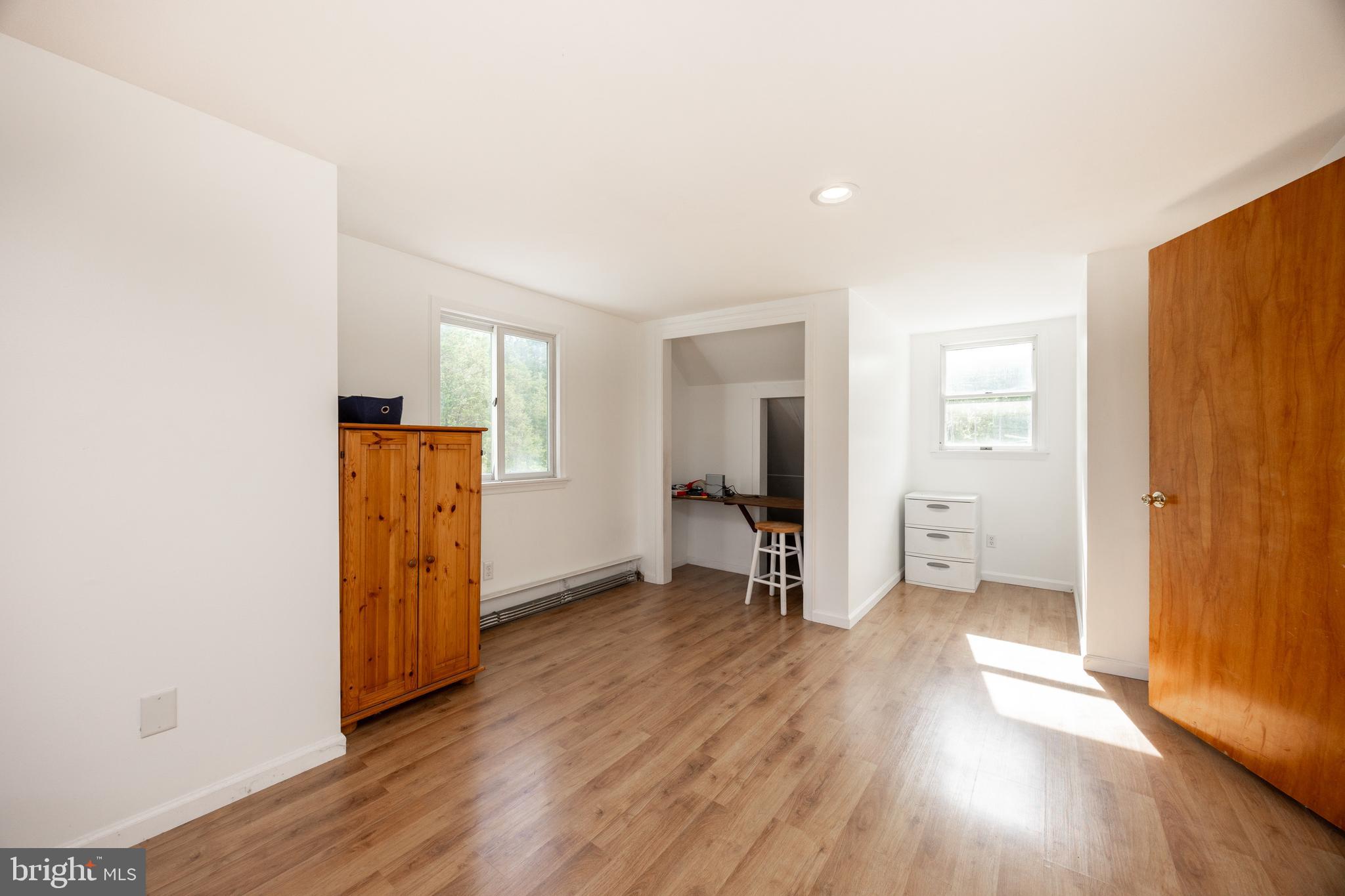 5509 Hoppenville Road Green Lane, PA 18054 - Photo 18 of 70 wooden floor in an empty room