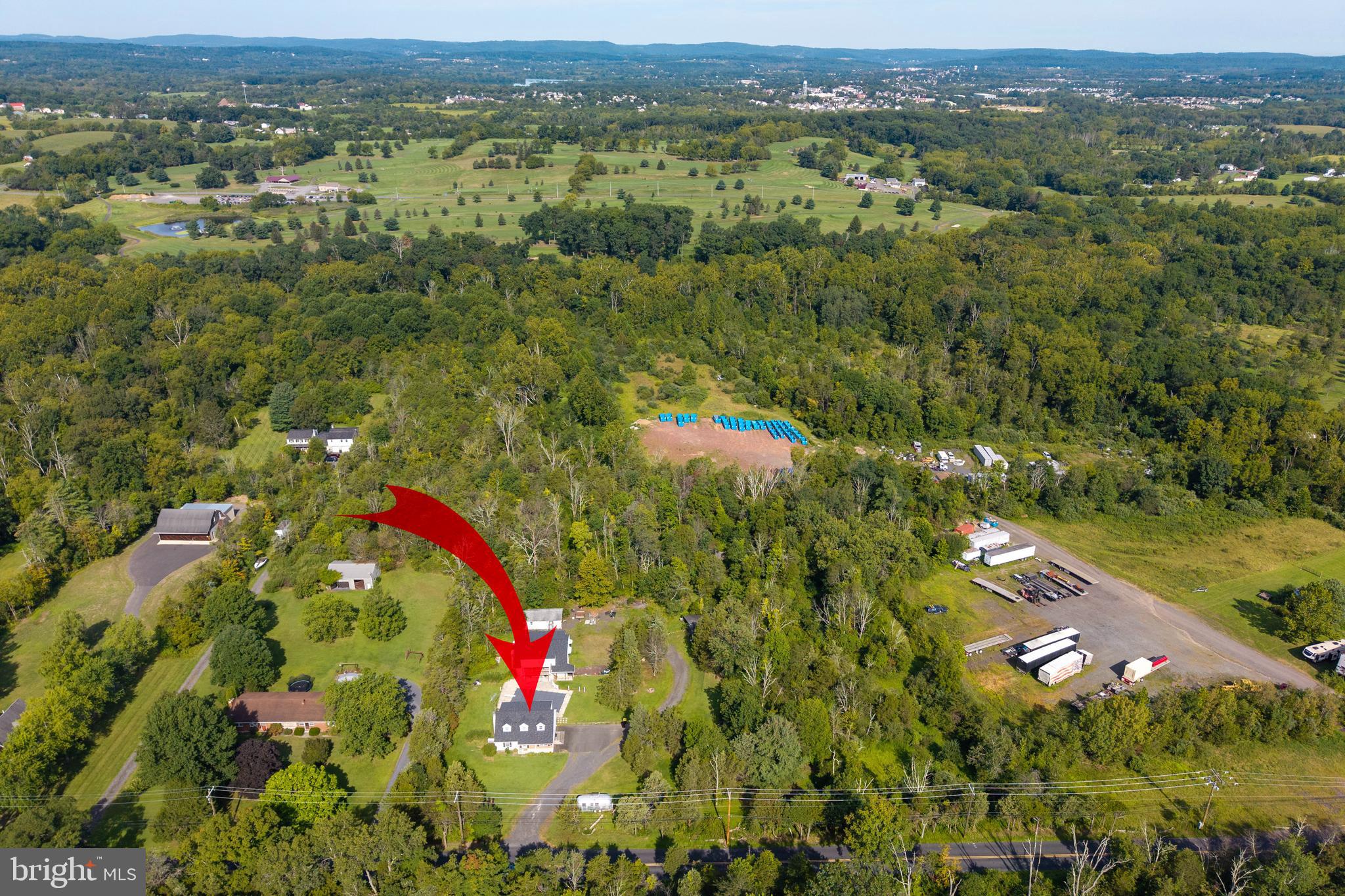 5509 Hoppenville Road Green Lane, PA 18054 - Photo 2 of 70 view of city and mountain