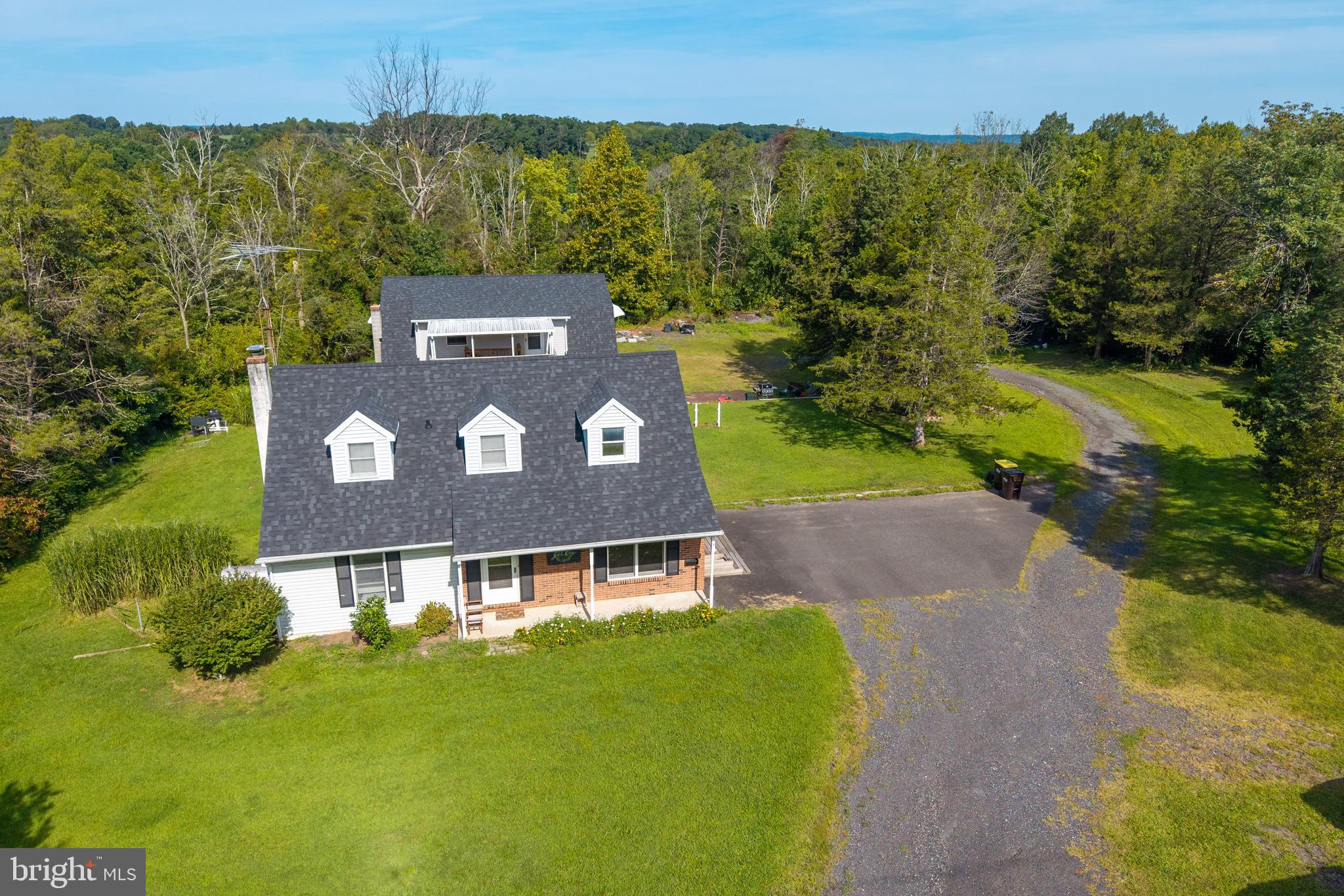 5509 Hoppenville Road Green Lane, PA 18054 - Photo 60 of 70 an aerial view of a house