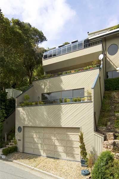 86 Prospect Avenue Sausalito, CA 94965 - Photo 2 of 9 a front view of a house with parking