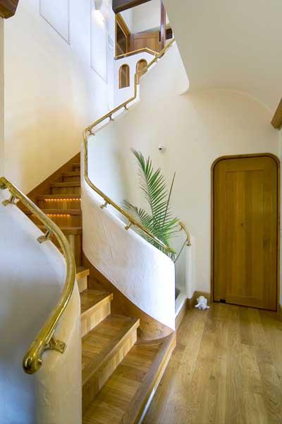 86 Prospect Avenue Sausalito, CA 94965 - Photo 3 of 9 wooden floor with a staircase