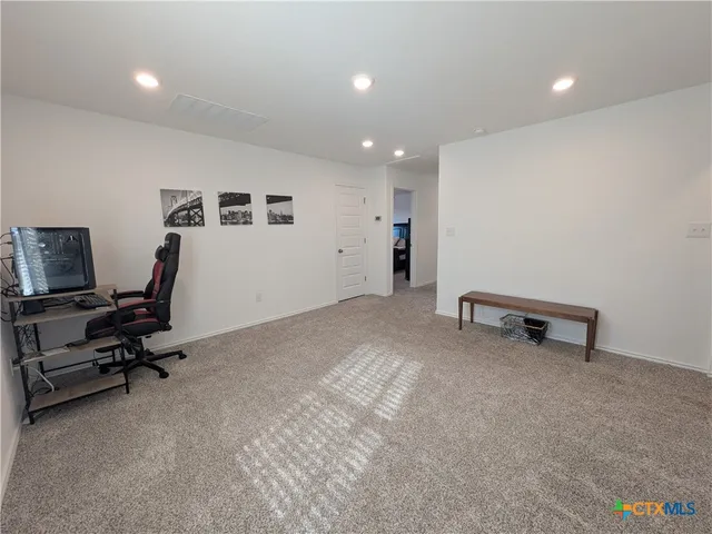 a view of room with workspace