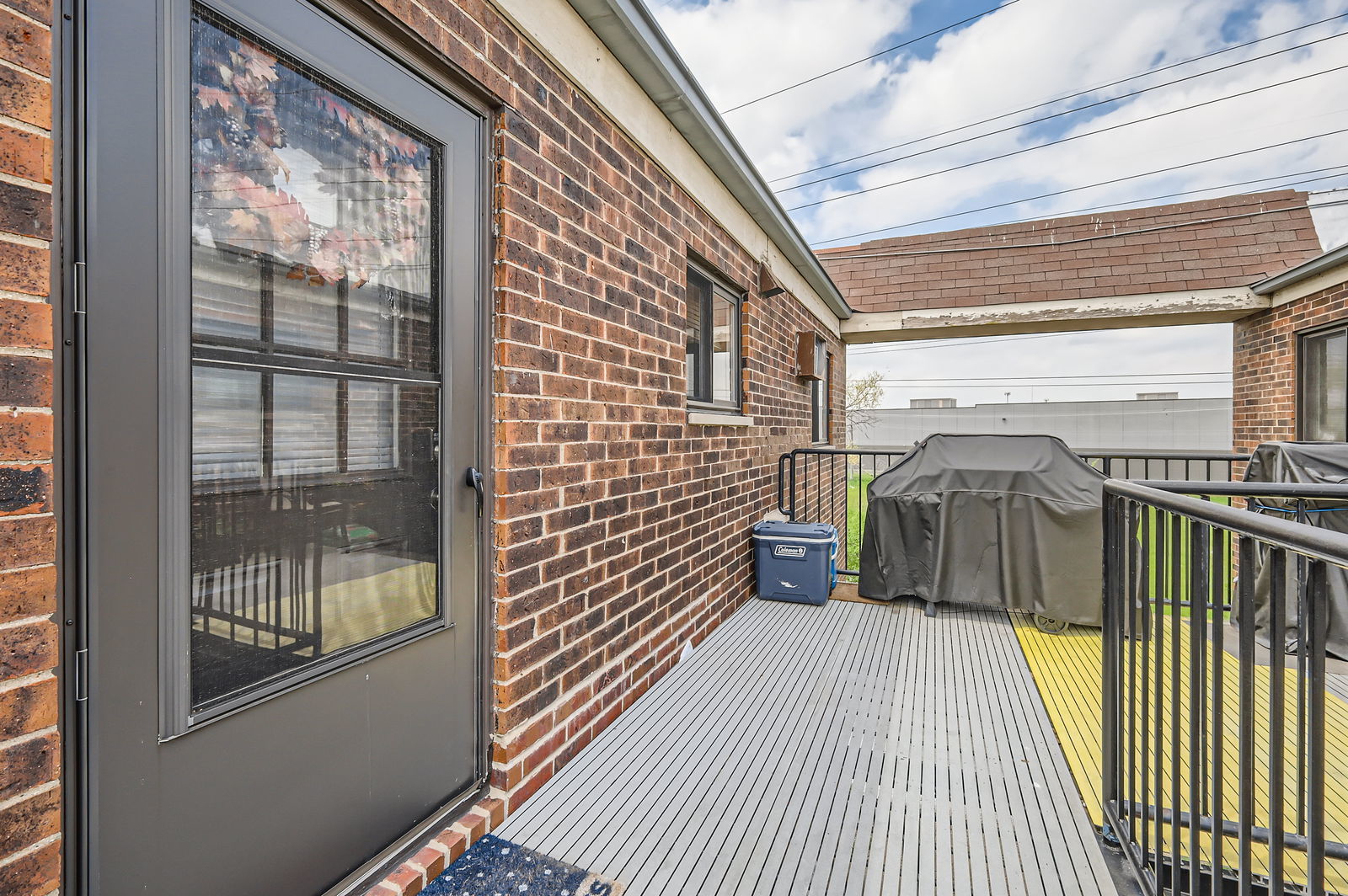 953 North Rohlwing Road, Unit 201A Addison, IL 60101 - Photo 11 of 11 a view of a balcony with floor to ceiling window