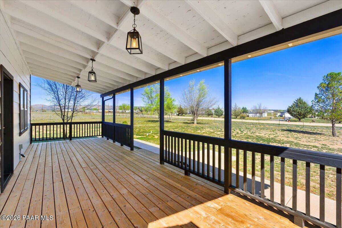 25090 North High Desert Road Paulden, AZ 86334 - Photo 3 of 43 Front Deck View