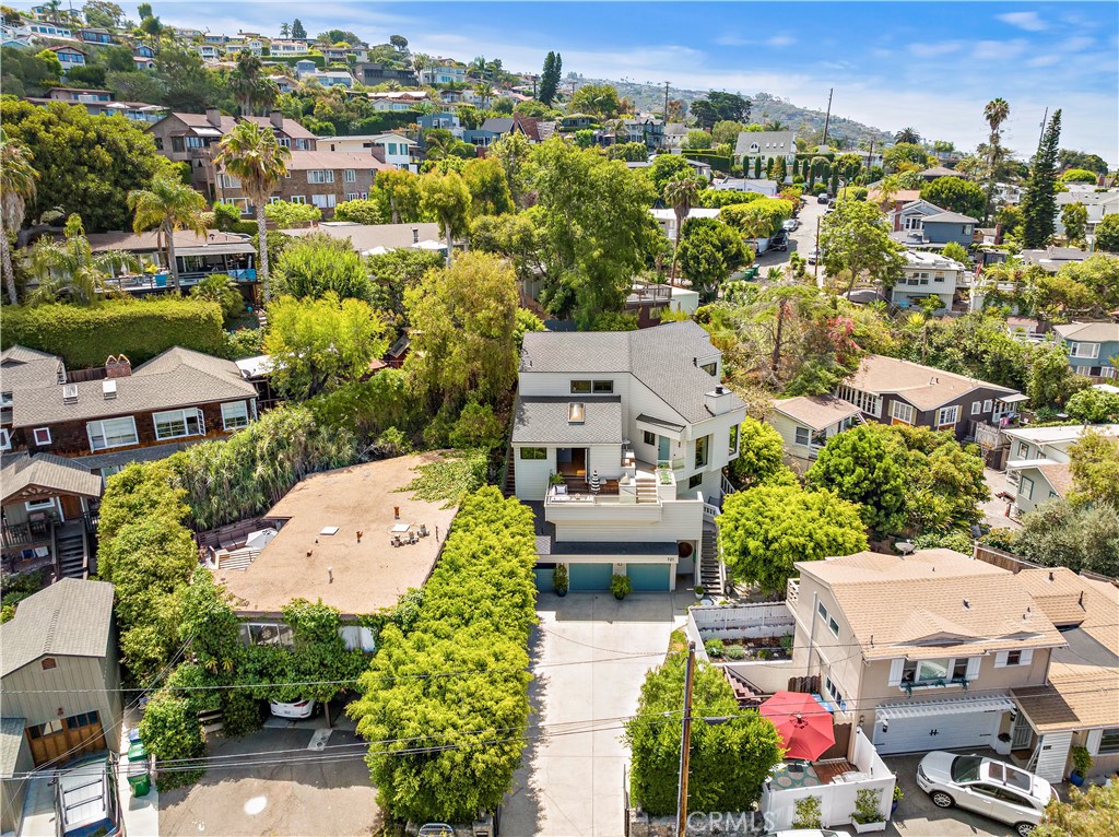 721 Browncroft Road Laguna Beach, CA 92651 - Photo 38 of 42 an aerial view of a house with a garden