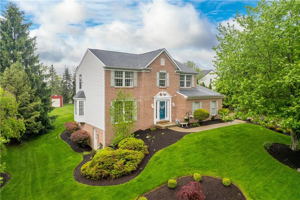 602 Birch Court Bridgeville, PA 15017 - Photo 1 of 47 a front view of a house with a yard