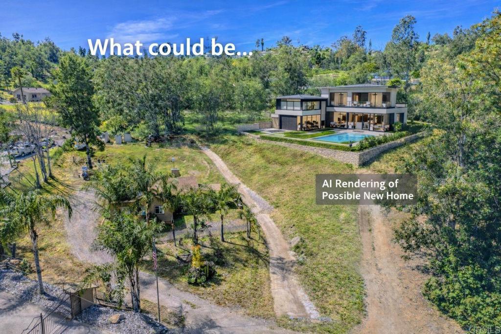 11977 Demi Lee Lane Lakeside, CA 92040 - Photo 3 of 22 a view of a house with a yard