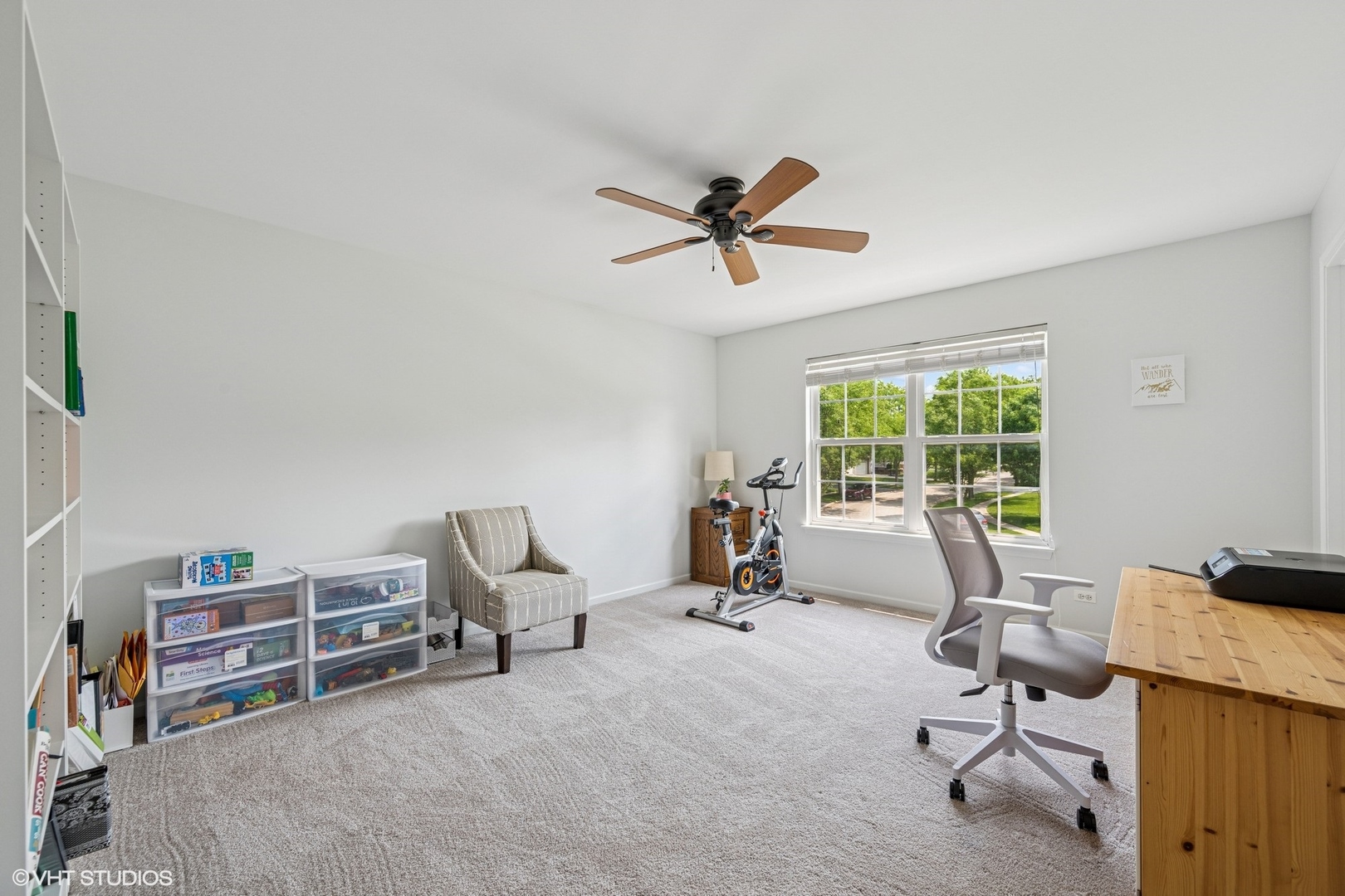 350 Sterling Circle Cary, IL 60013 - Photo 16 of 31 a view of a workspace with furniture and a window