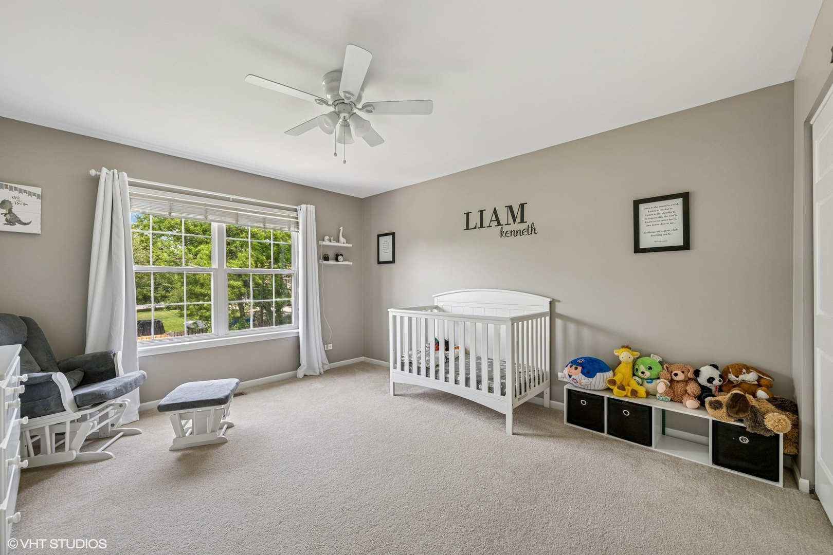 350 Sterling Circle Cary, IL 60013 - Photo 17 of 31 a bedroom with furniture and a window