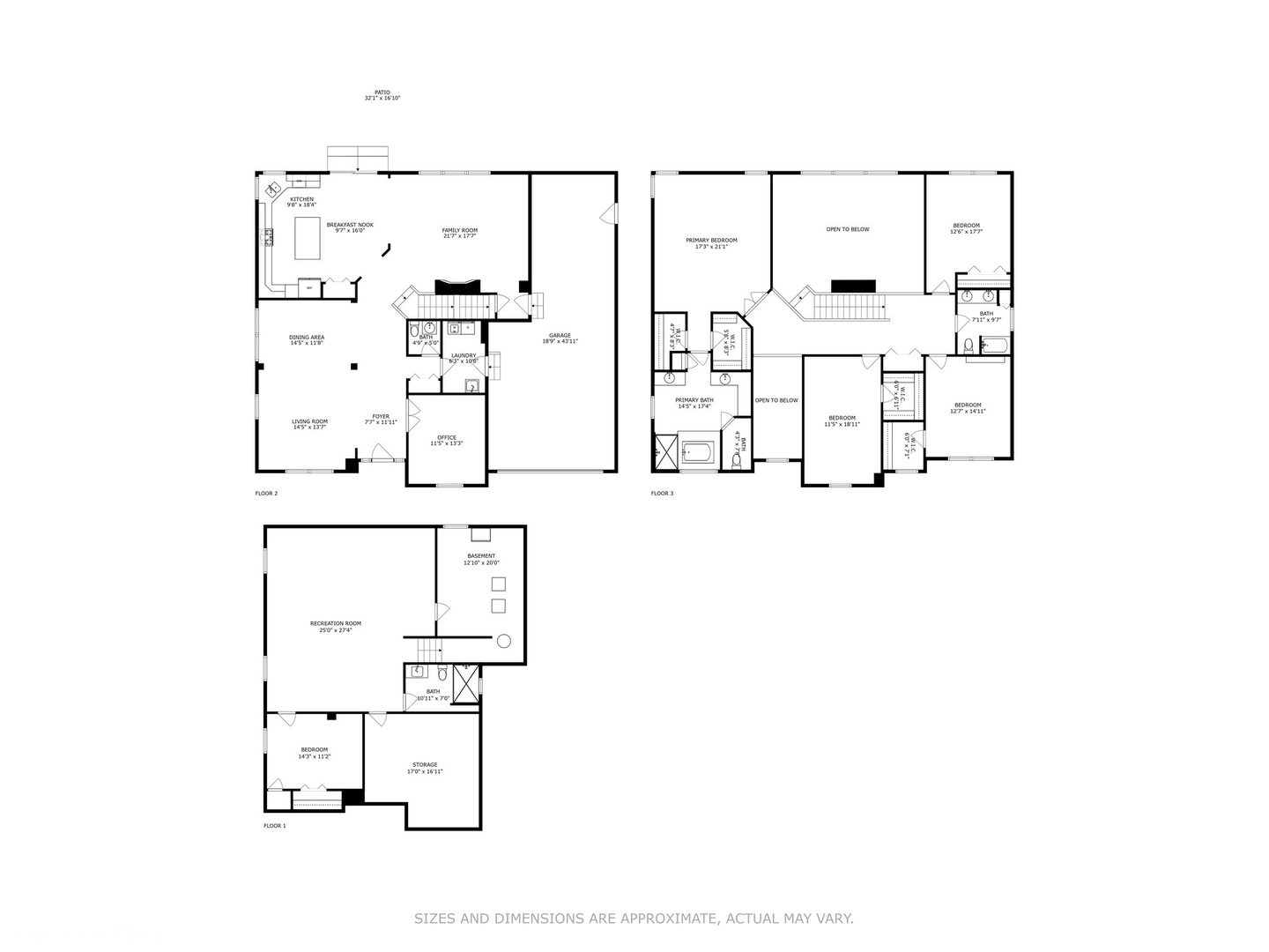 350 Sterling Circle Cary, IL 60013 - Photo 28 of 31 a picture of a floor plan