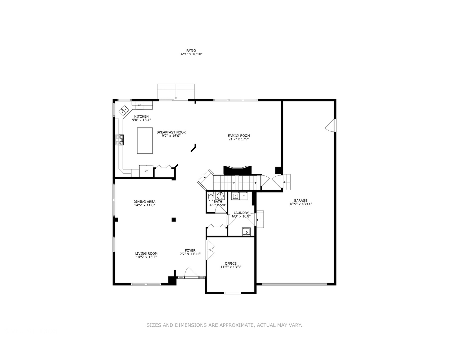 350 Sterling Circle Cary, IL 60013 - Photo 30 of 31 a picture of a floor plan