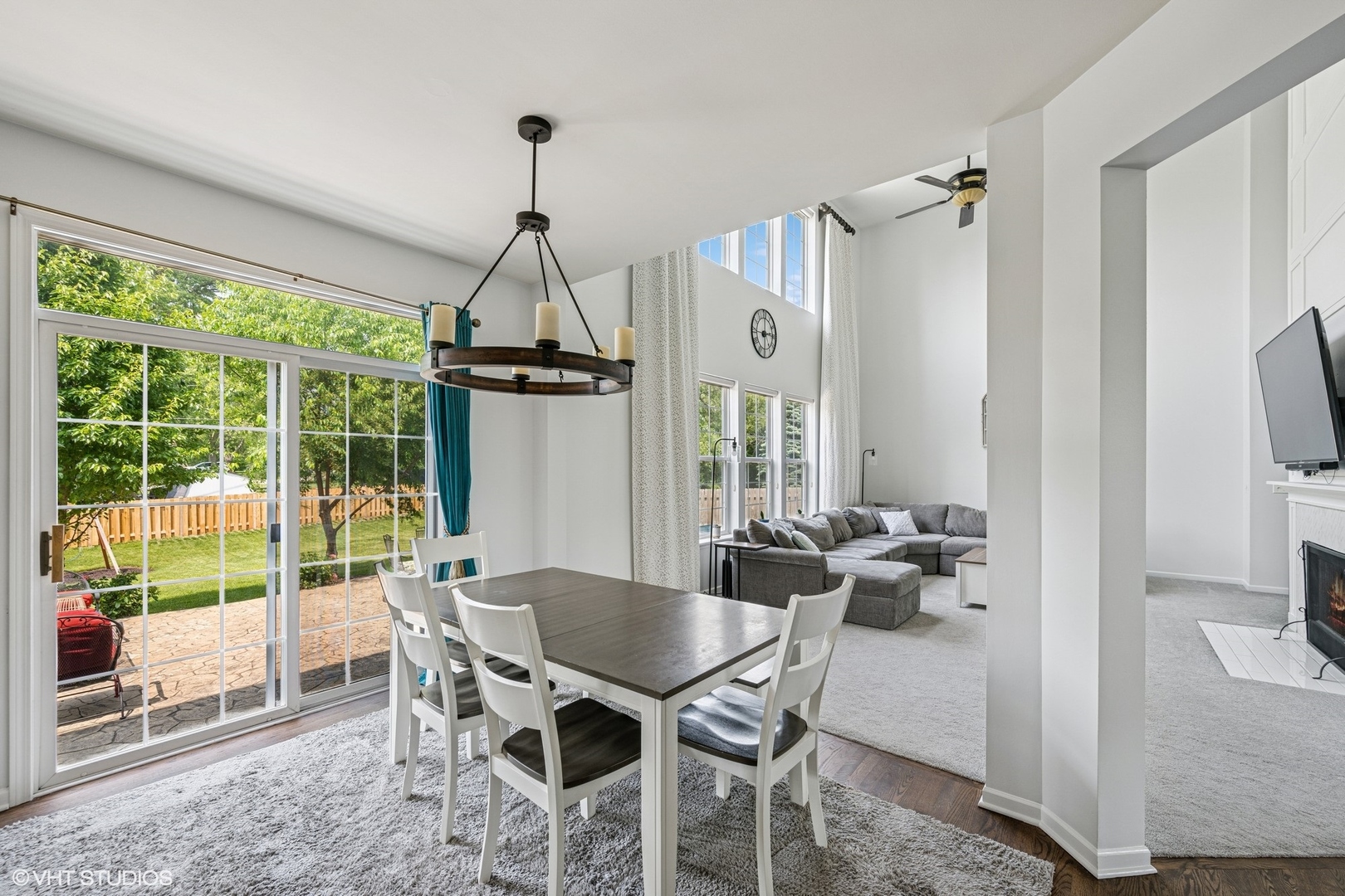 350 Sterling Circle Cary, IL 60013 - Photo 7 of 31 a view of a dining room with furniture window and outside view