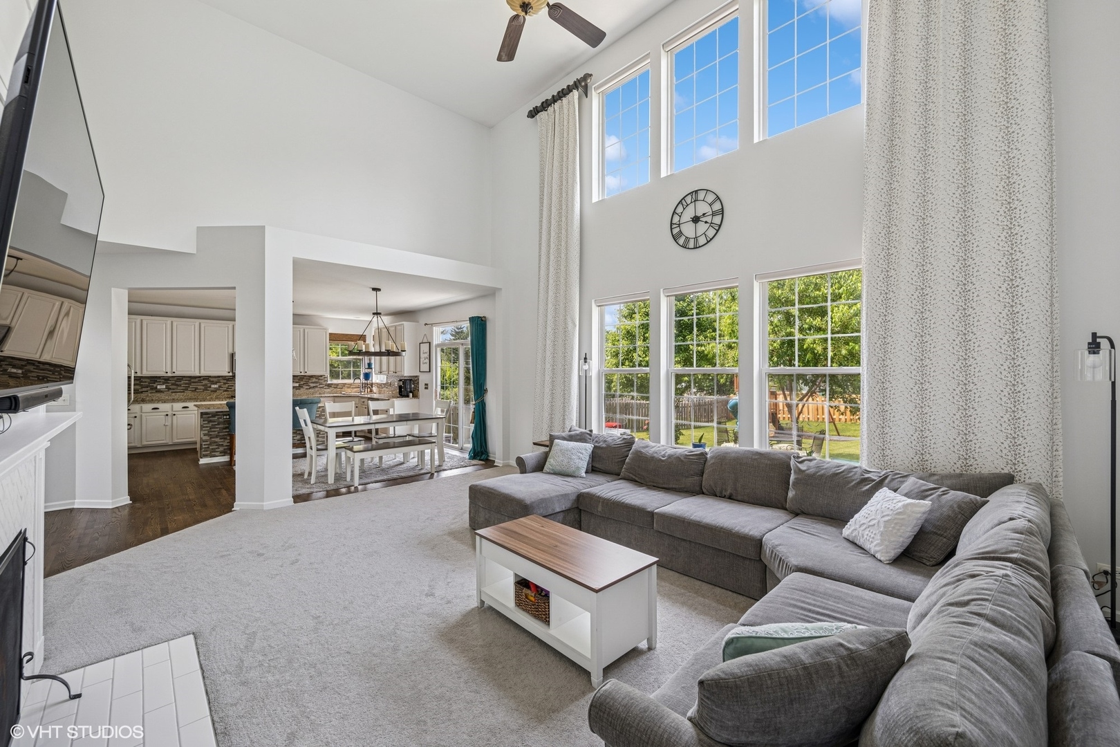 350 Sterling Circle Cary, IL 60013 - Photo 10 of 31 a living room with furniture and a large window