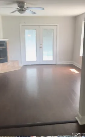 a view of empty room