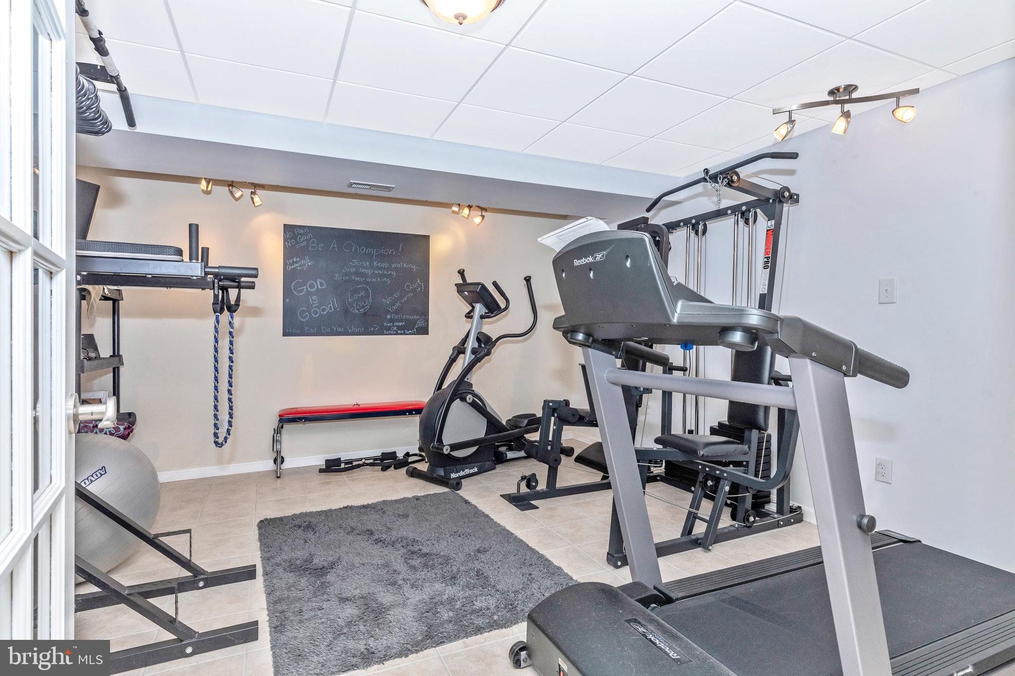 19 Rockingham Drive Keedysville, MD 21756 - Photo 38 of 54 Basement workout Room