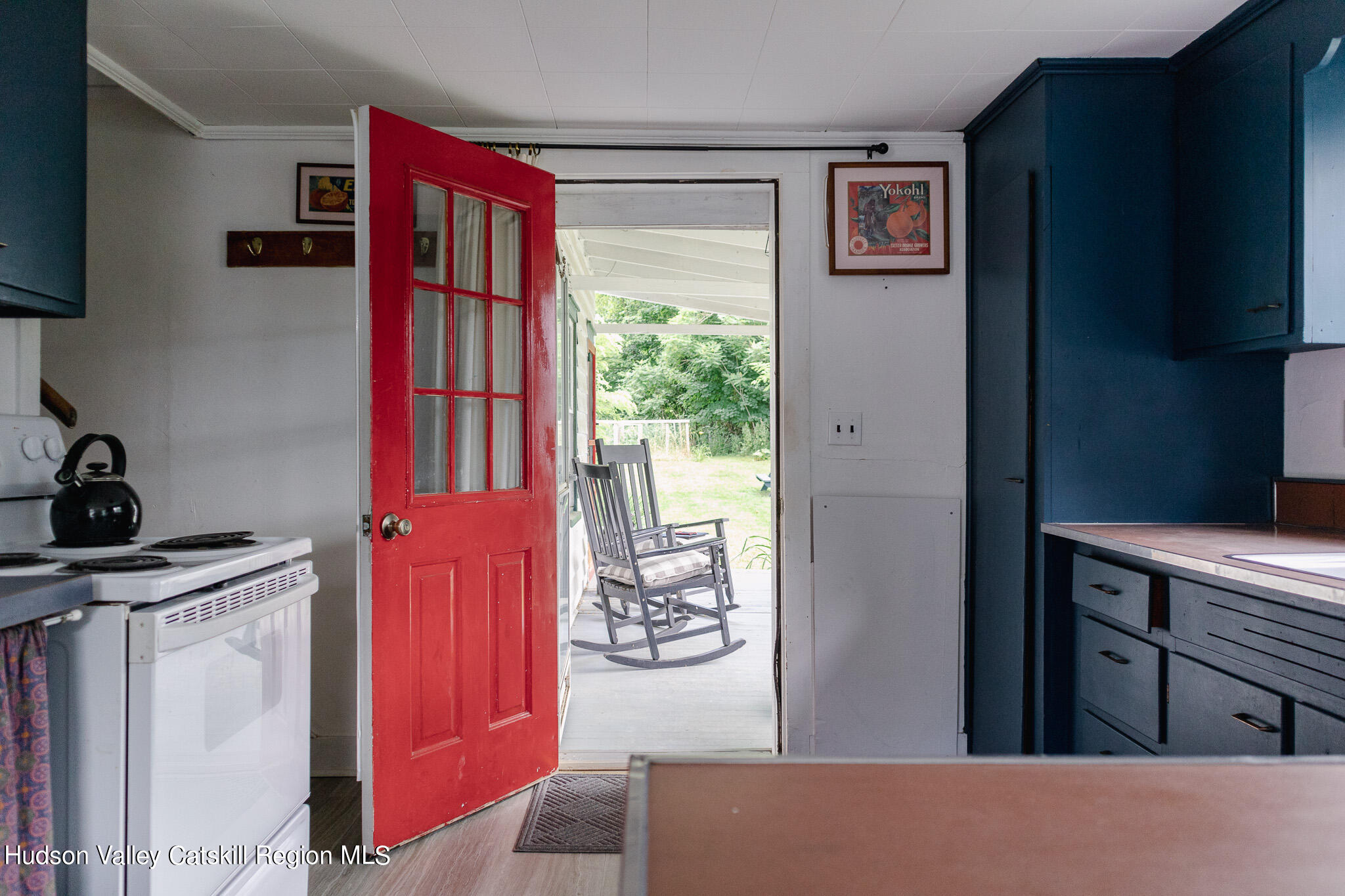 35 County Rte 351 Medusa, NY 12120 - Photo 4 of 32 a kitchen with stainless steel appliances granite countertop a refrigerator and a stove top oven