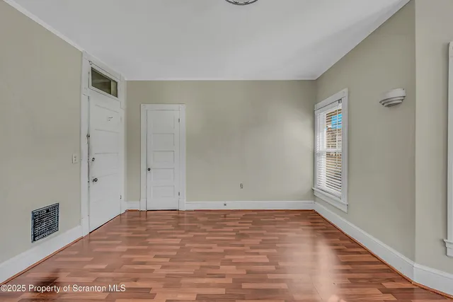 a view of empty room