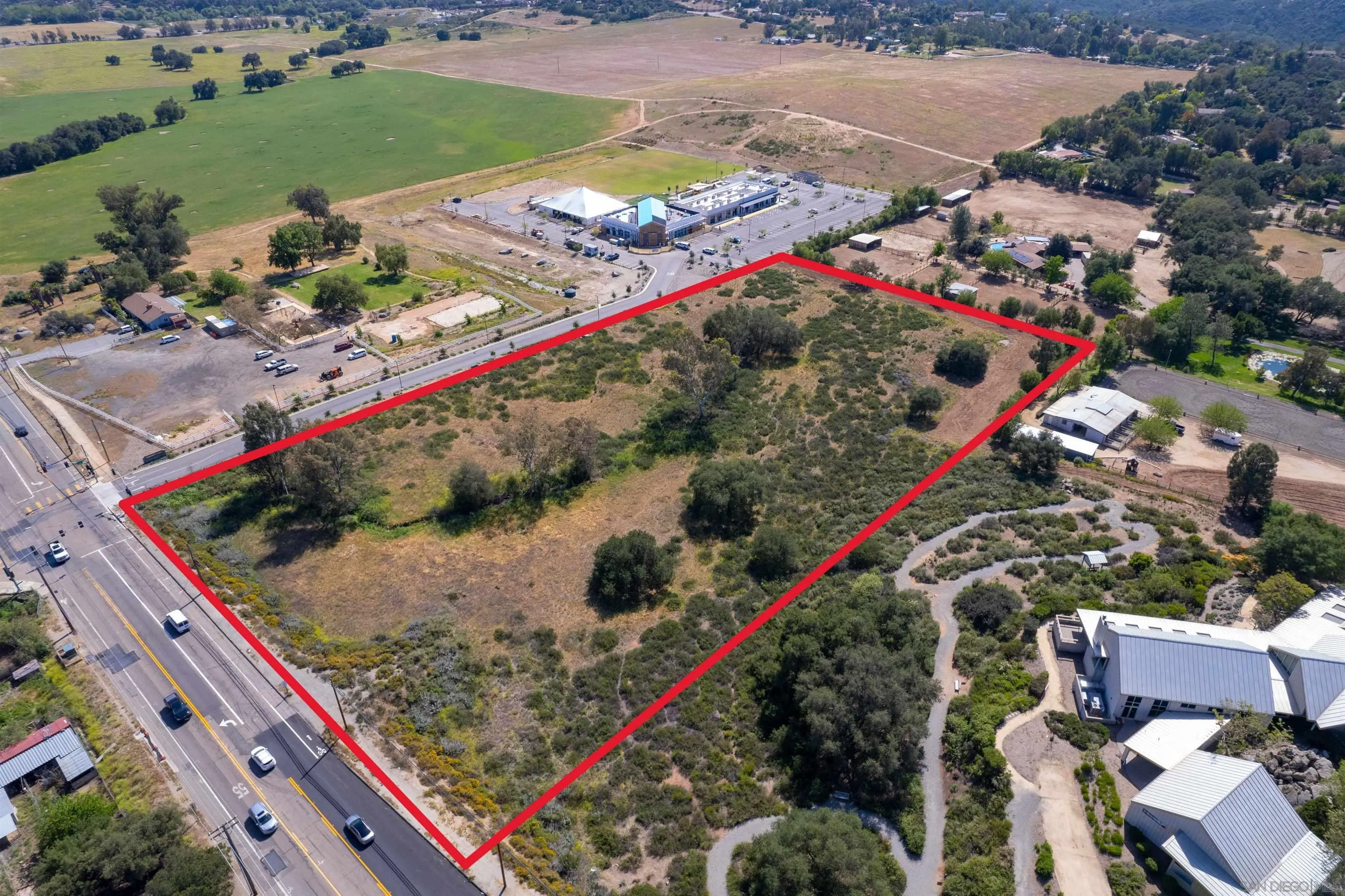 6.58-acres On Cole Grade Road Valley Center, CA 92082 - Photo 2 of 11 an outdoor space with wooden floor