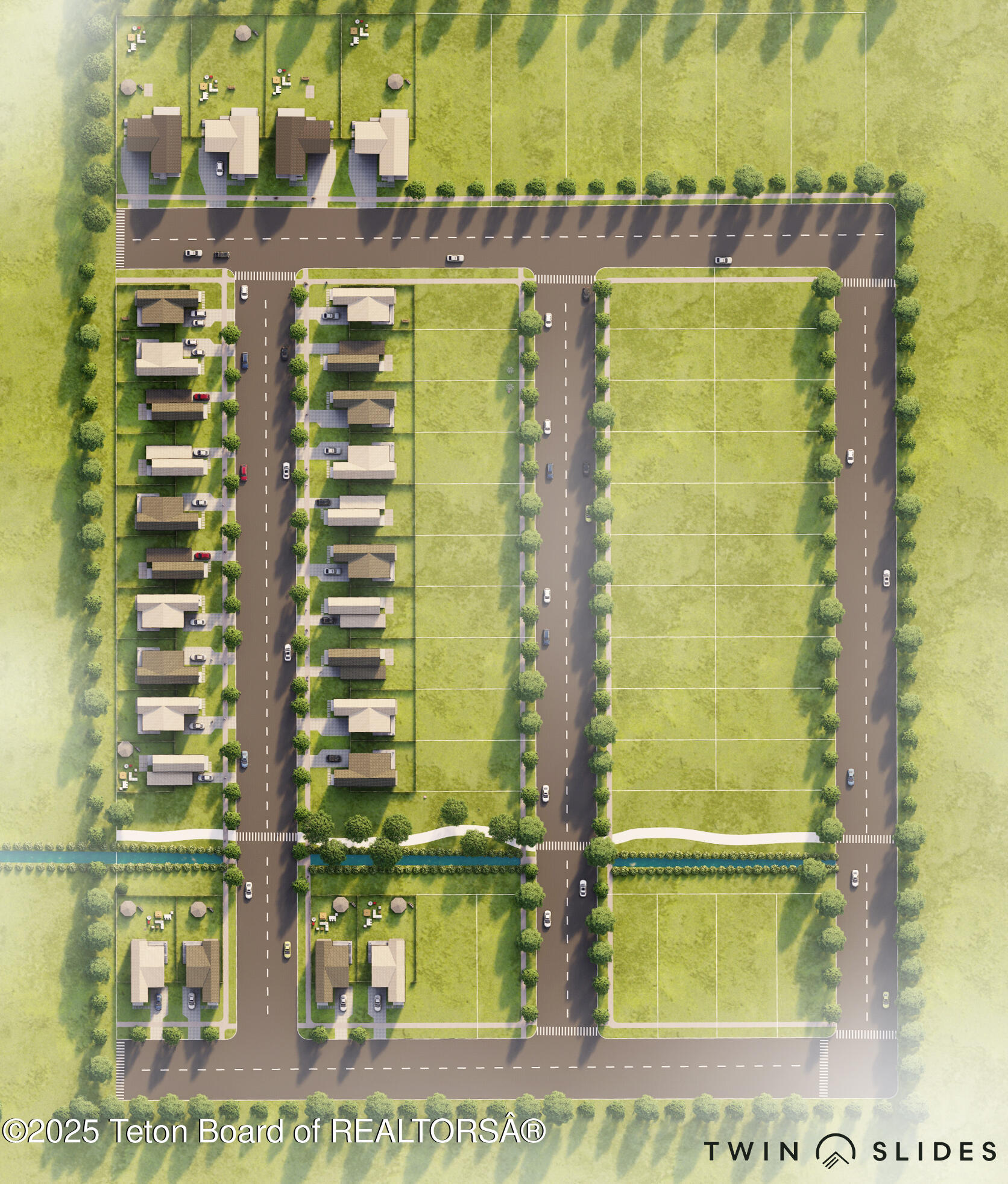 8747 Windy Ridge Road Victor, ID 83455 - Photo 10 of 12 Twin Slides - Phase 1 Site Plan
