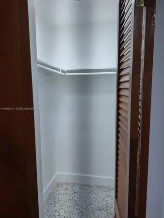 a view of walk in closet