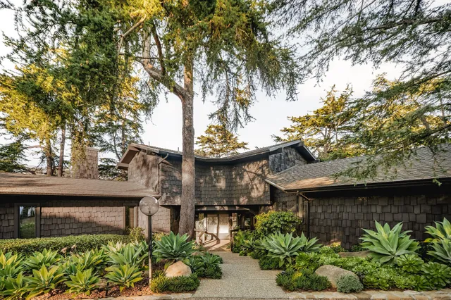 a view of a city with mountain