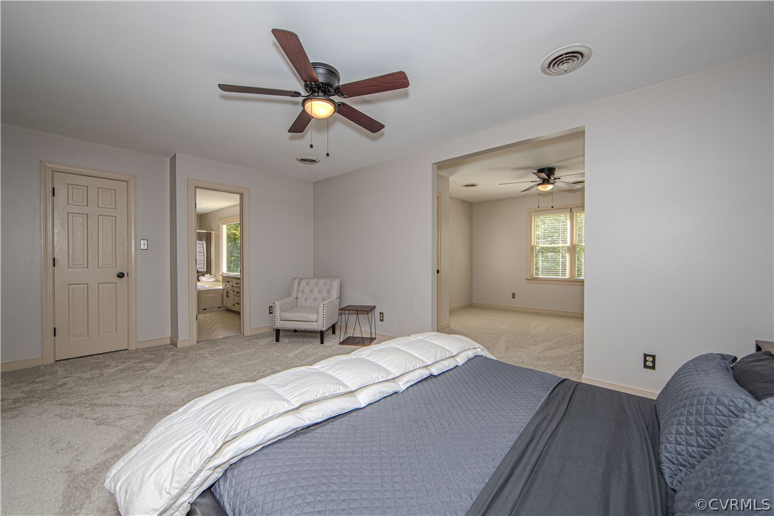 11360 Glendevon Road Chesterfield, VA 23838 - Photo 18 of 43 Primary bedroom with flexible sitting/workout/futu