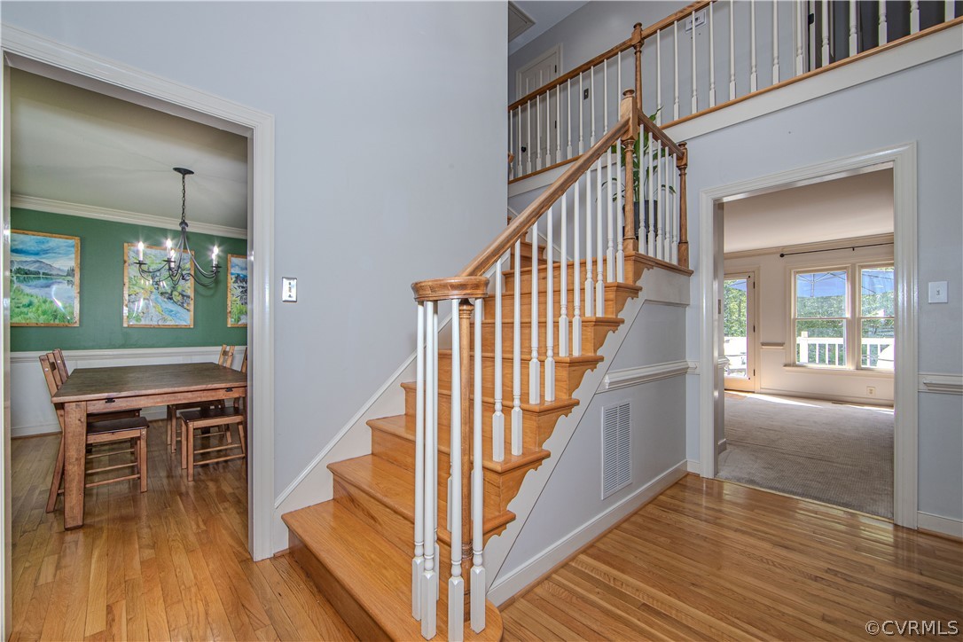 11360 Glendevon Road Chesterfield, VA 23838 - Photo 3 of 43 2 story foyer with hardwood flooring!