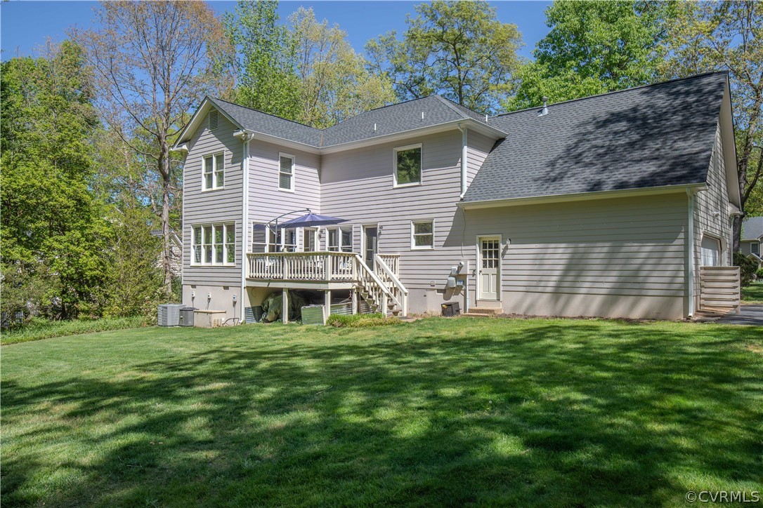 11360 Glendevon Road Chesterfield, VA 23838 - Photo 32 of 43 Back of property includes a rear pedestrian door t