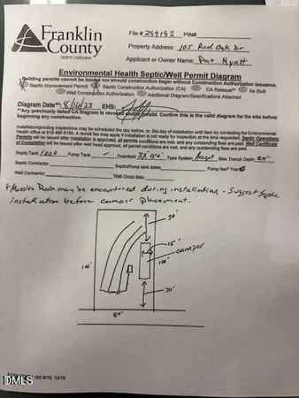 $104,900 | 105 Red Oak Drive, Louisburg, NC 27549