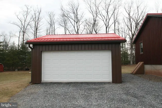 a small house with a outdoor space