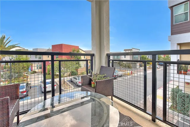 a car parked in front of a building