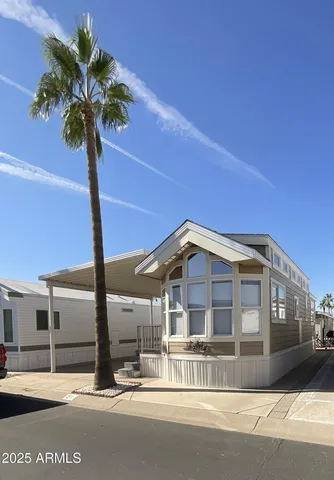 a flower plants in front of a building