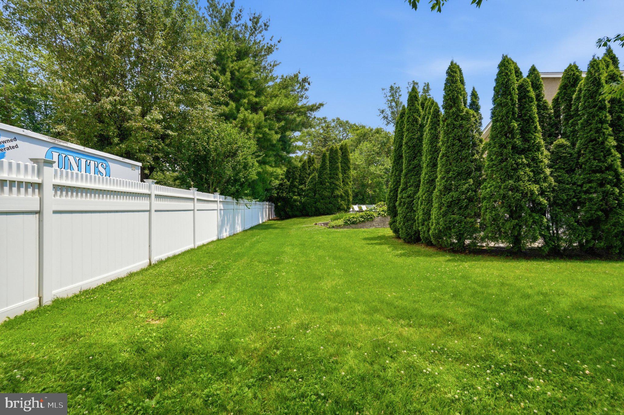 1002 Tannerie Run Road Ambler, PA 19002 - Photo 64 of 67 Lush green yard with tall evergreens.