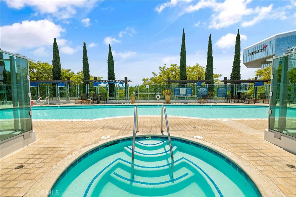 3141 Michelson Drive, Unit 907 Irvine, CA 92612 - Photo 46 of 48 a swimming pool with view of outdoor space