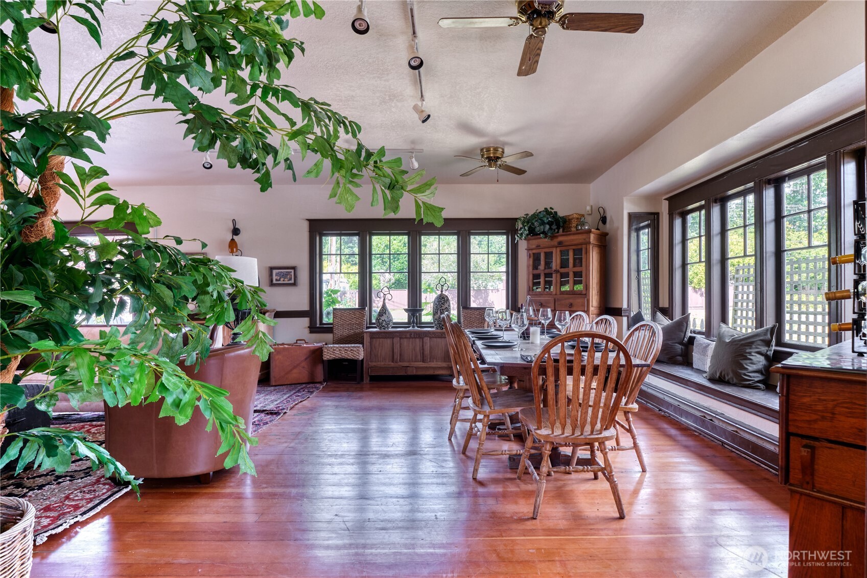 1379 Gulf Road Point Roberts, WA 98281 - Photo 7 of 37 a living room with furniture and a large window
