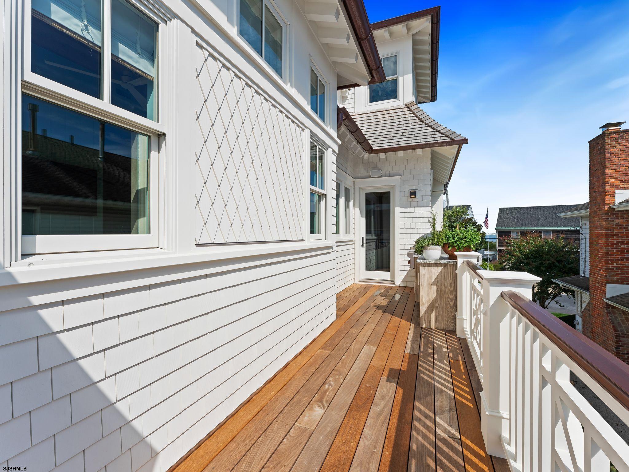 12 East Newcastle Road Ocean City, NJ 08226 - Photo 36 of 99 a view of deck with patio