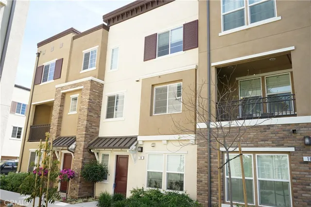 a view of a building with a window
