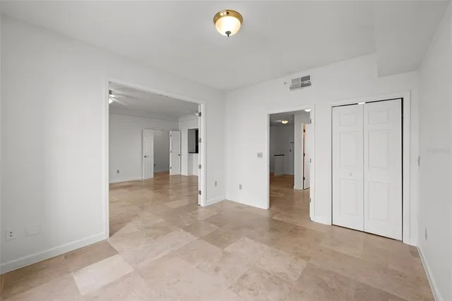 a view of a room with shelf