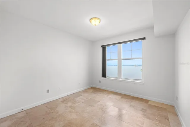 a bathroom with a sink vanity and a mirror