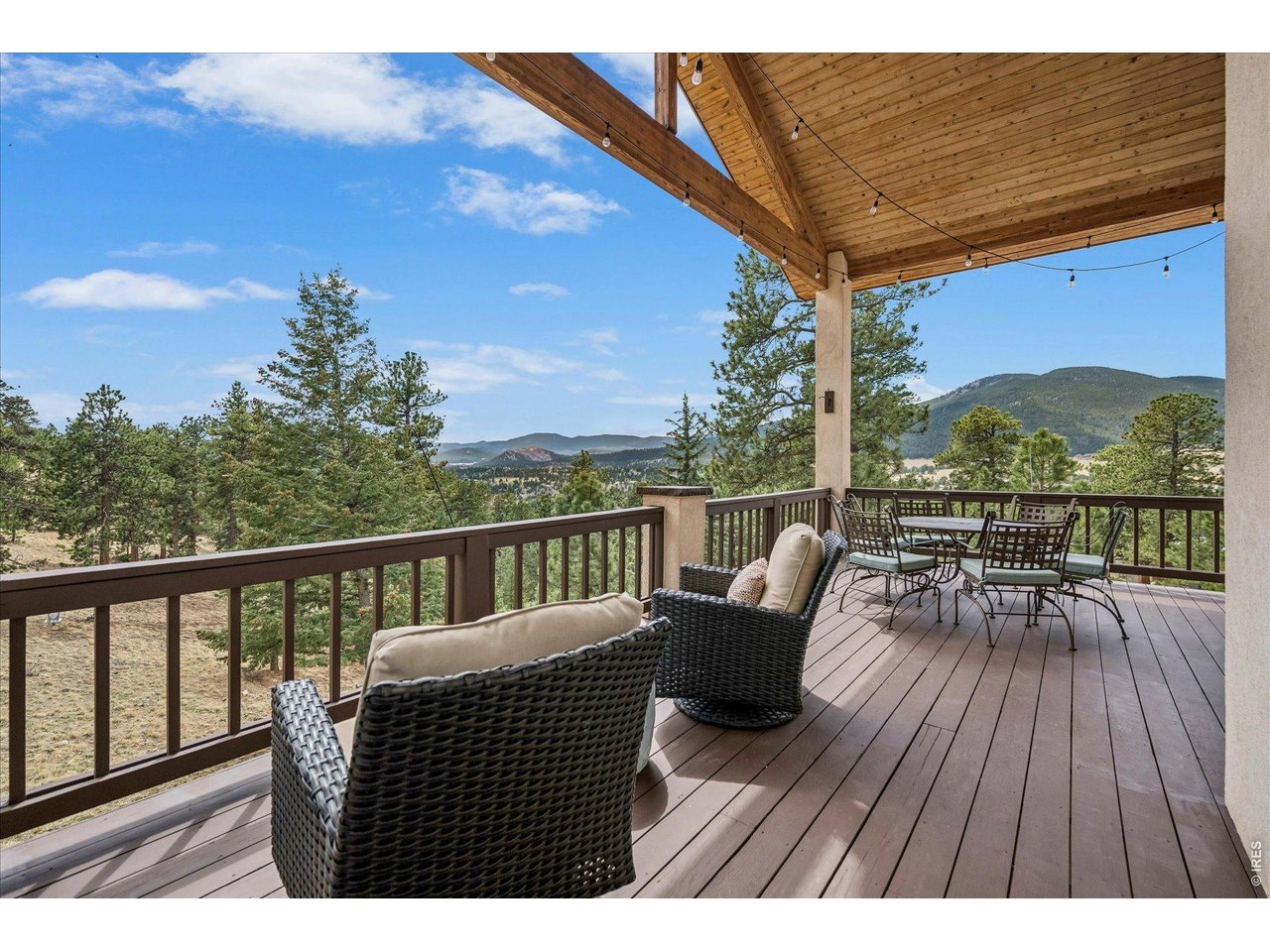 1424 Solitude Lane Evergreen, CO 80439 - Photo 3 of 46 a view of balcony with outdoor space