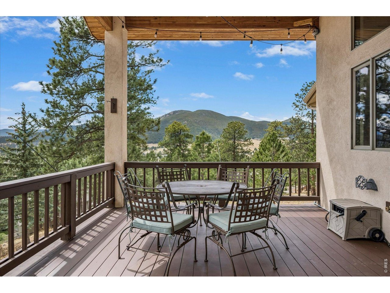 1424 Solitude Lane Evergreen, CO 80439 - Photo 36 of 46 a view of a chairs on the roof deck