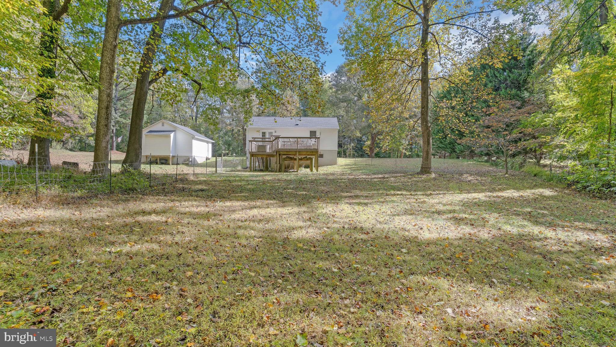 300 Wilson Road Huntingtown, MD 20639 - Photo 9 of 39 Large cleared yard